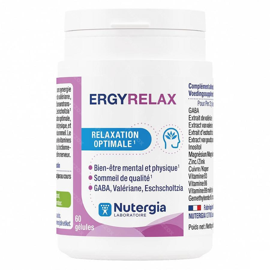 Nutergia Ergyrelax 60 Capsules