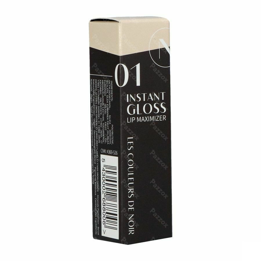 Couleurs De Noir Instant Gloss Lip Max. 01