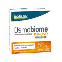Osmobiome Immuno Junior Complément Microbiote 30 Sticks de Poudre Orodispersible