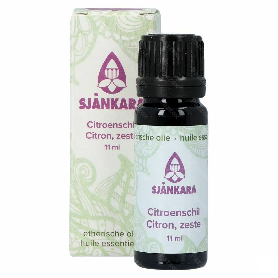 Sjankara Citroenschil Ess. Olie 11ml Bio