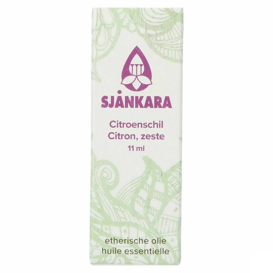Sjankara Citroenschil Ess. Olie 11ml Bio