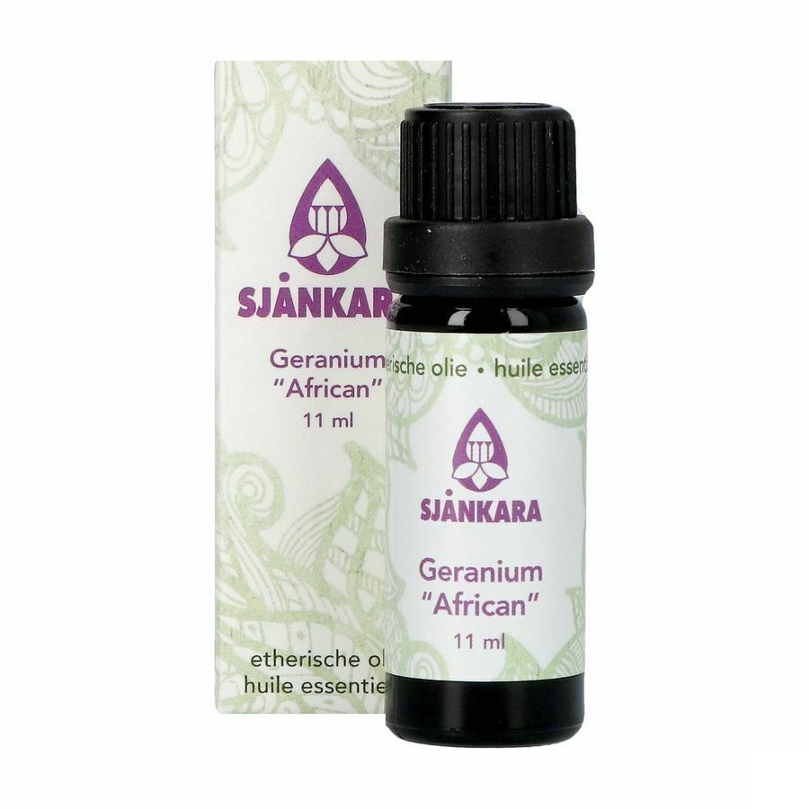 Sjankara Geranium African Ess. Olie Bio 11ml