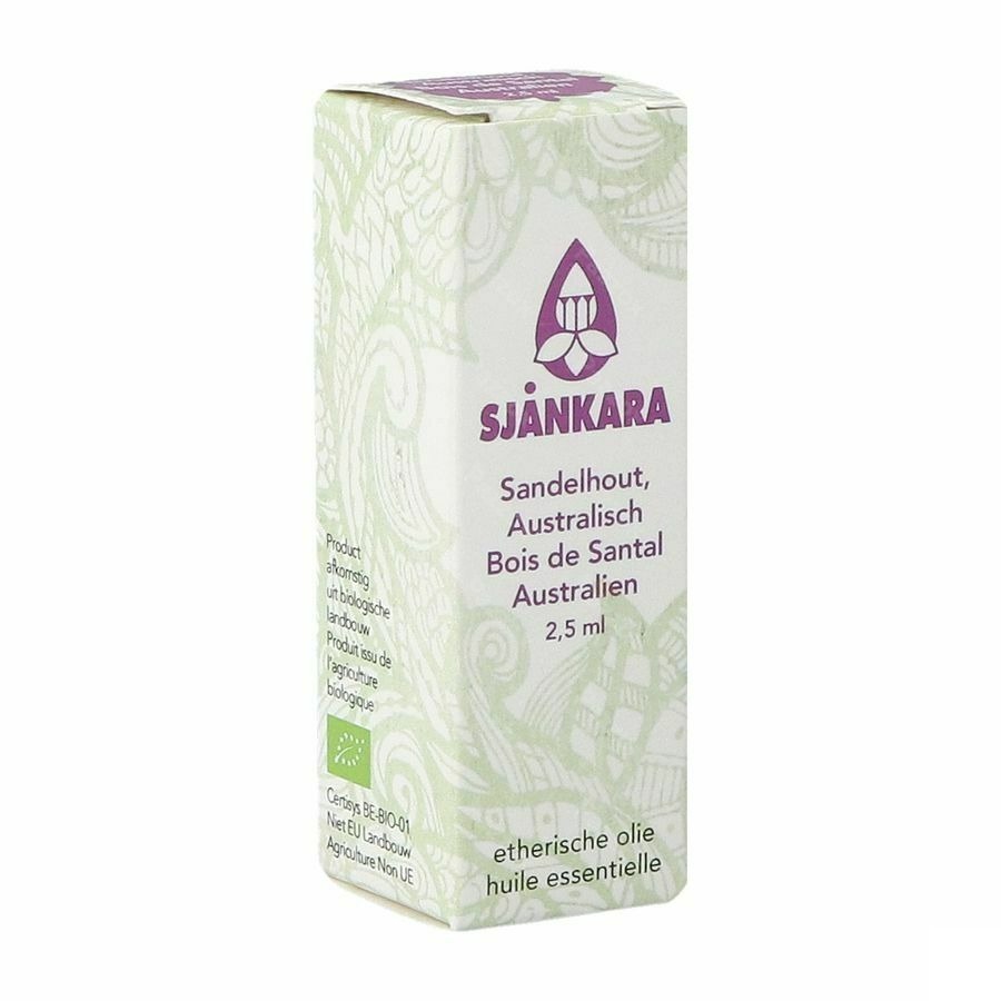 Sjankara Bois Santal Australien Huile Ess.bio2,5ml