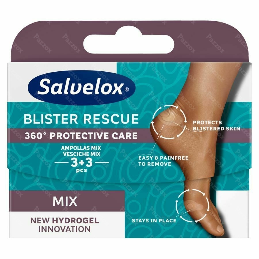 Salvequickmed Blister Rescue Mix 6 Exp