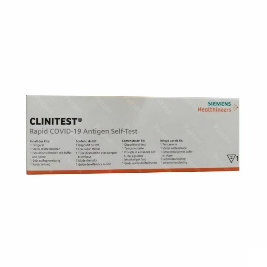 Clinitest Rapid Covid-19 Antigeen Test 1 Siemens