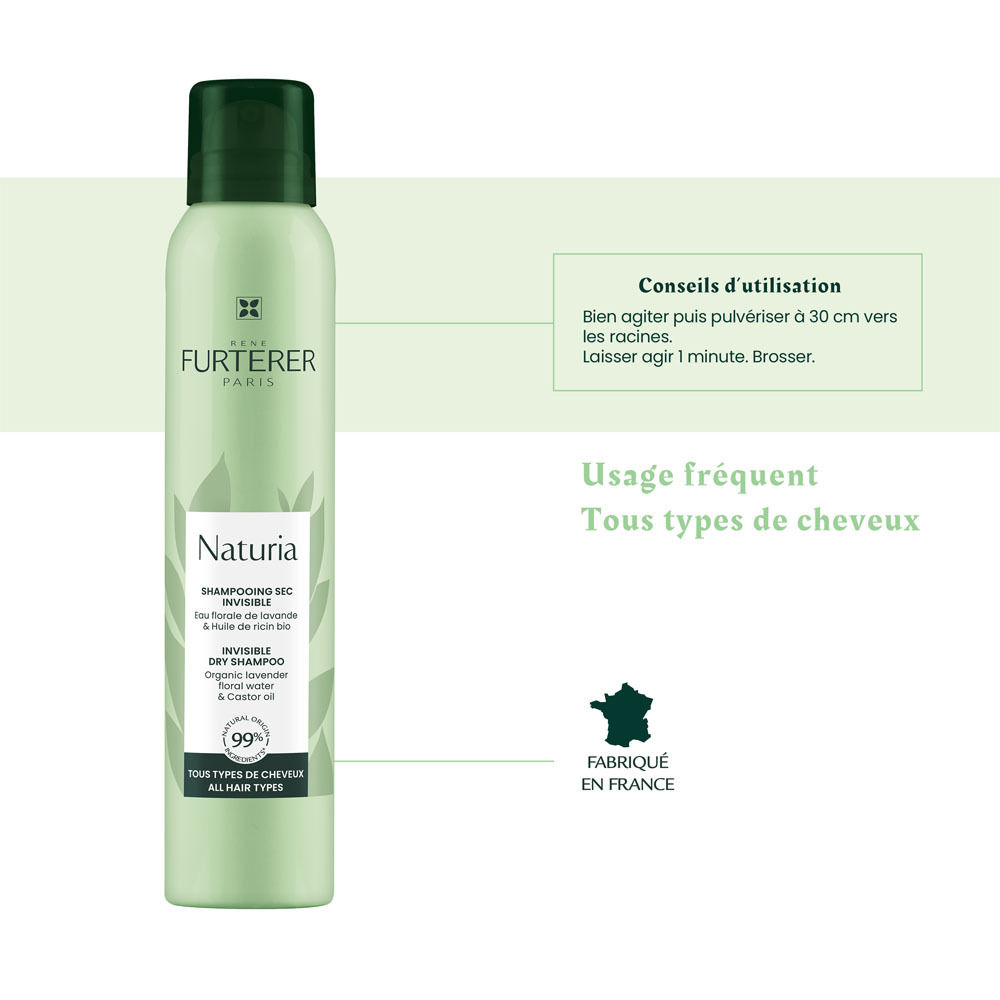 Furterer Naturia Shampooing Sec 75ml