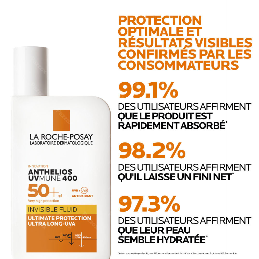 La Roche-Posay Anthelios Uvmune400 Fluide Invisible Sans Parfum SPF50+50ml
