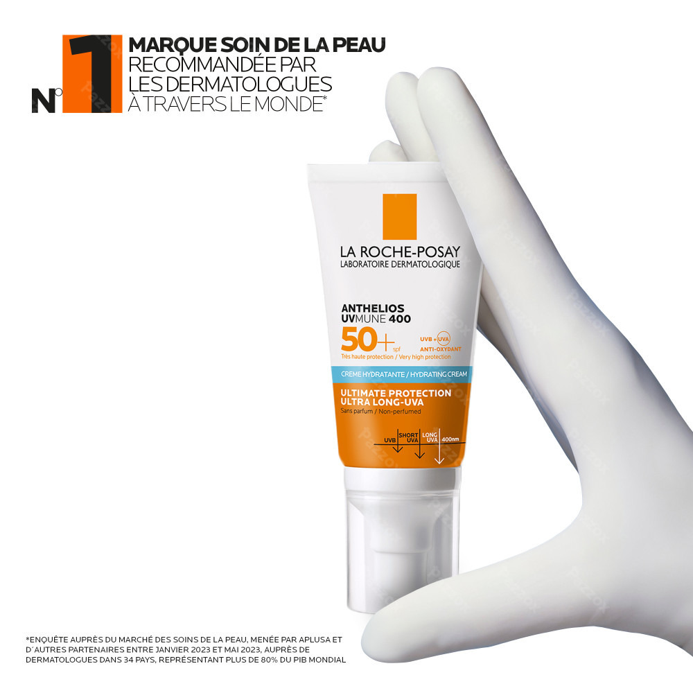 La Roche-Posay Anthelios Uvmune 400 Creme Hydratante Sans Parfum SPF50+ 50ml
