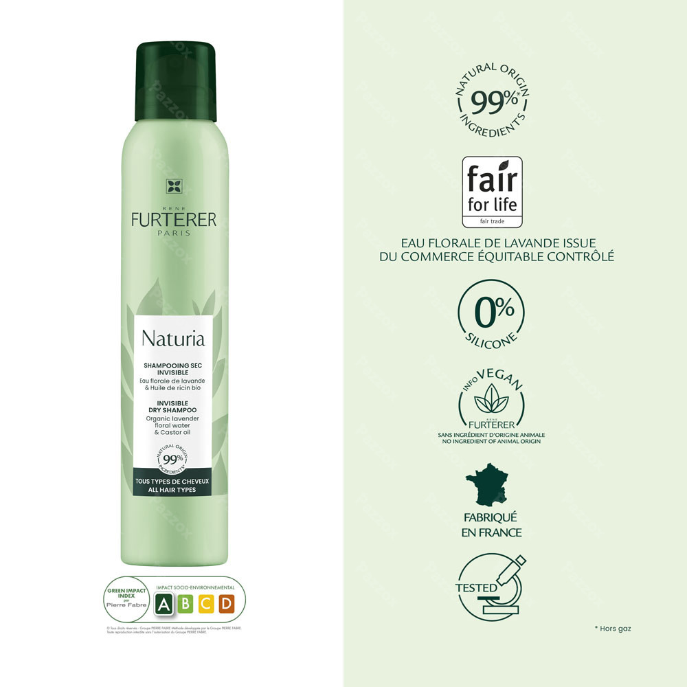Furterer Naturia Shampooing Sec 200ml