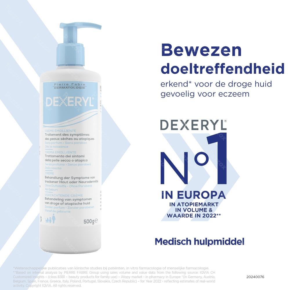 Dexeryl Verzachtende Creme 500g