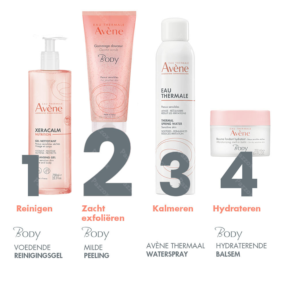 Avène Body Zachte Scrub 200ml