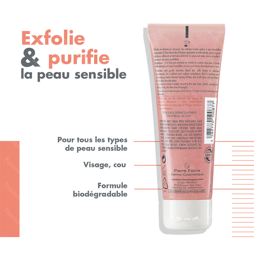 Avène Gelee Gommante Douceur Visage 75ml
