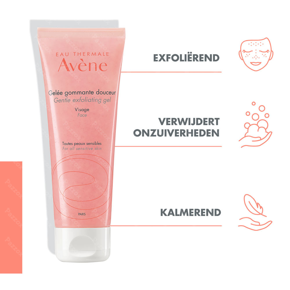 Avène Milde Gezichtspeeling Gel 75ml