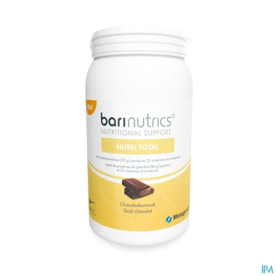 Barinutrics Nutritotal Choco Portions14 Metagenics
