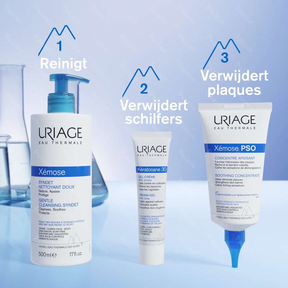 Uriage Xémose Pso Kalmerend Concentraat Jeukende Huid 150ml