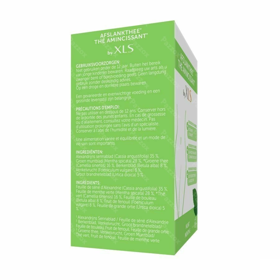 XL-S Medical Thé Amincissant Gout Menthe Sachets  20