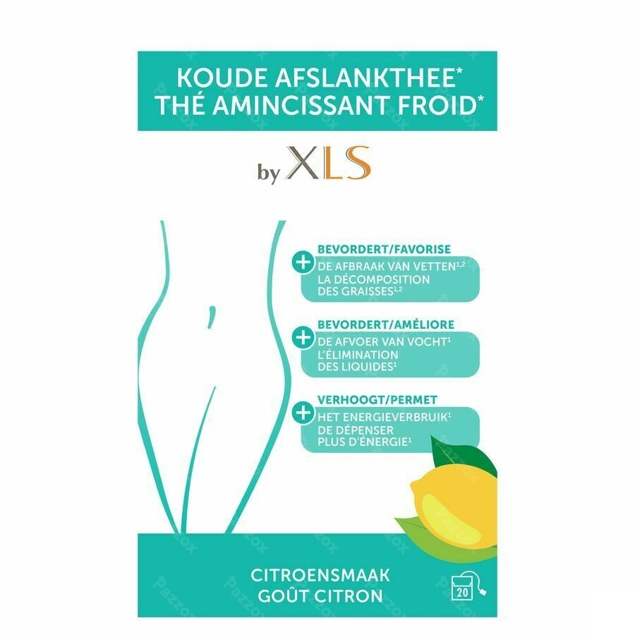 XL-S Medical Thé Amincissant Gout Menthe Sachets  20