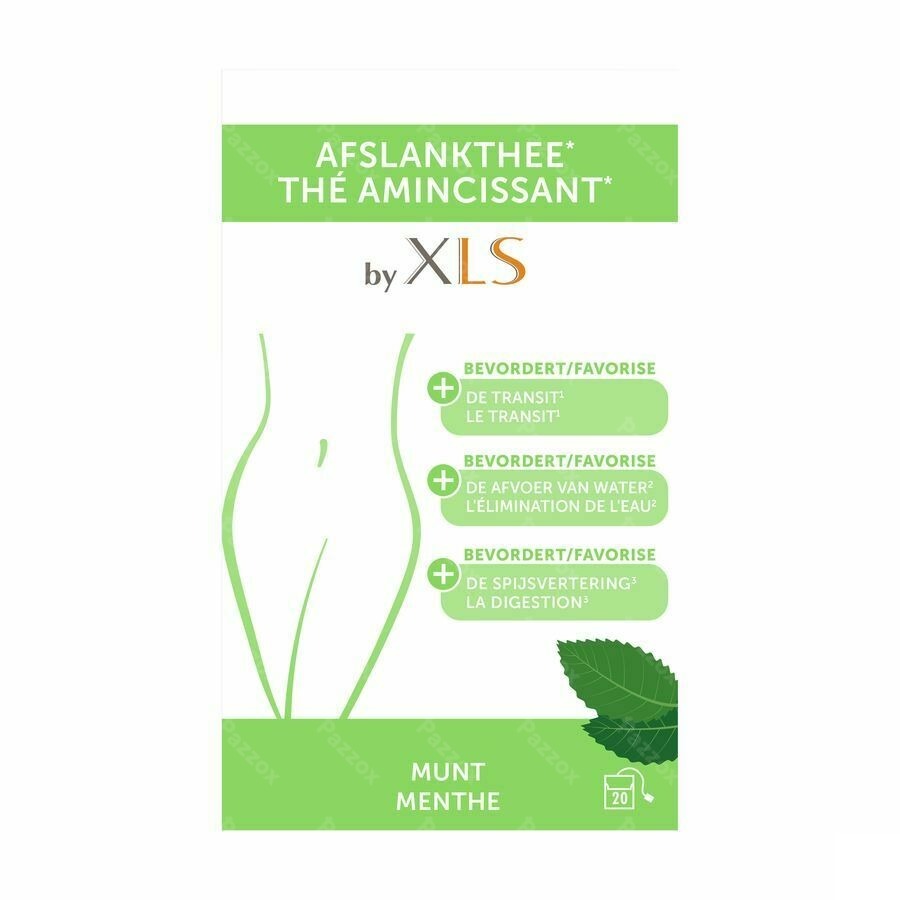 XL-S Medical Thé Amincissant Gout Menthe Sachets  20