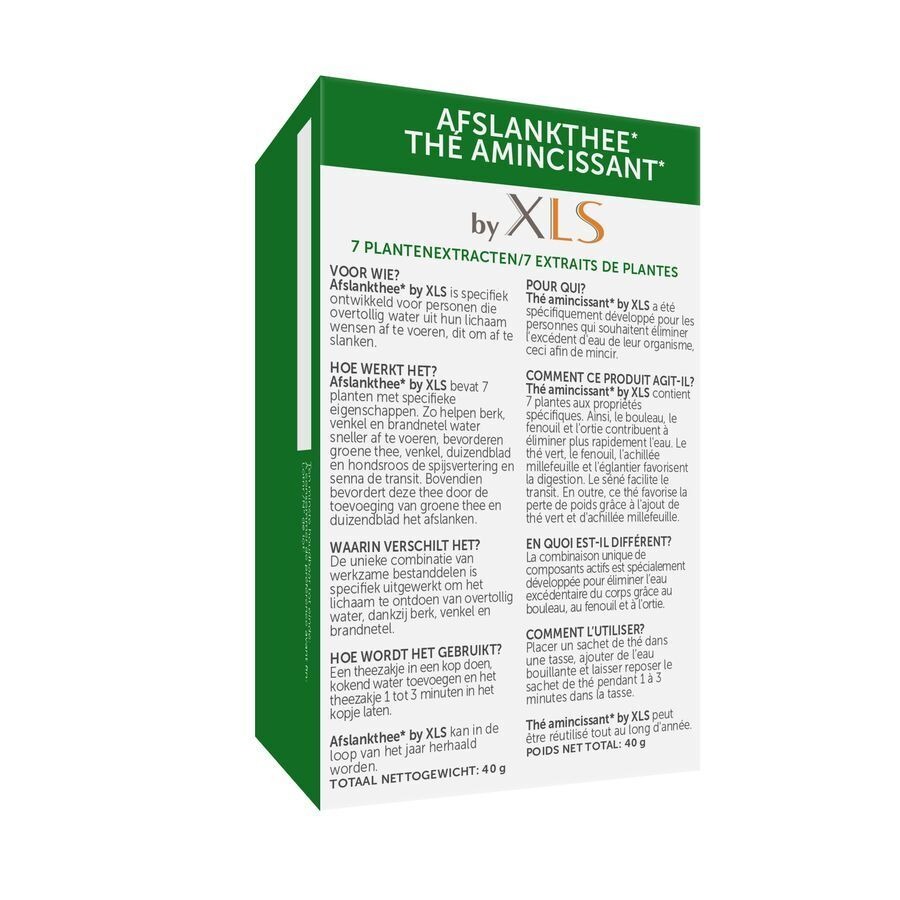 XL-S Medical Afslankingsthee Plantenextracten Zakje 20