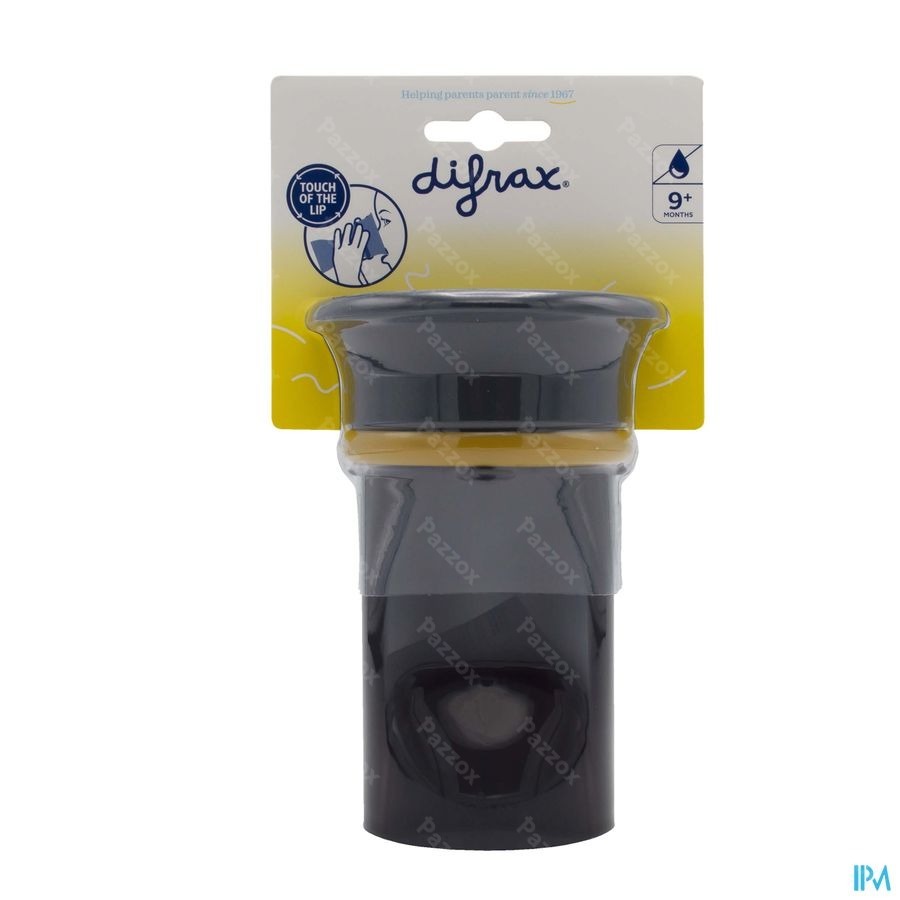 Difrax A/lek Beker 360 Graden Blauw/geel