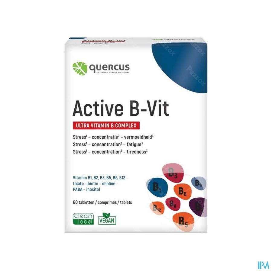 Quercus Active B-vit. Comp 60