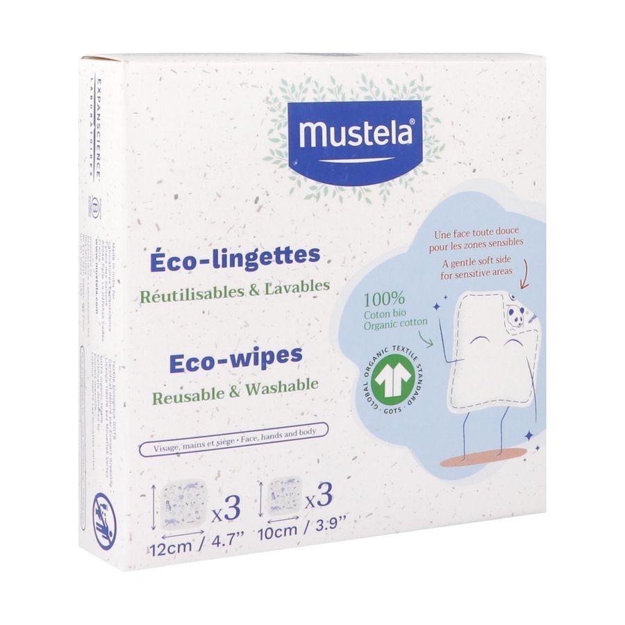 Mustela Ch Mes Eco Lingettes 6