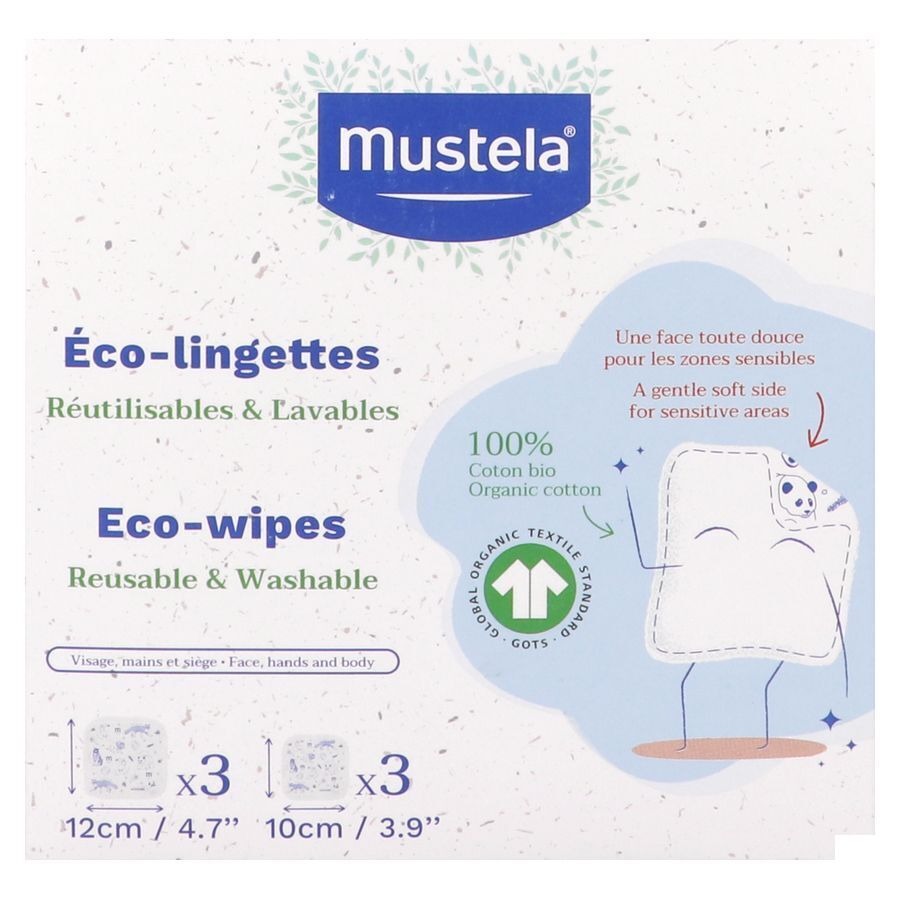 Mustela Ch Mes Eco Lingettes 6