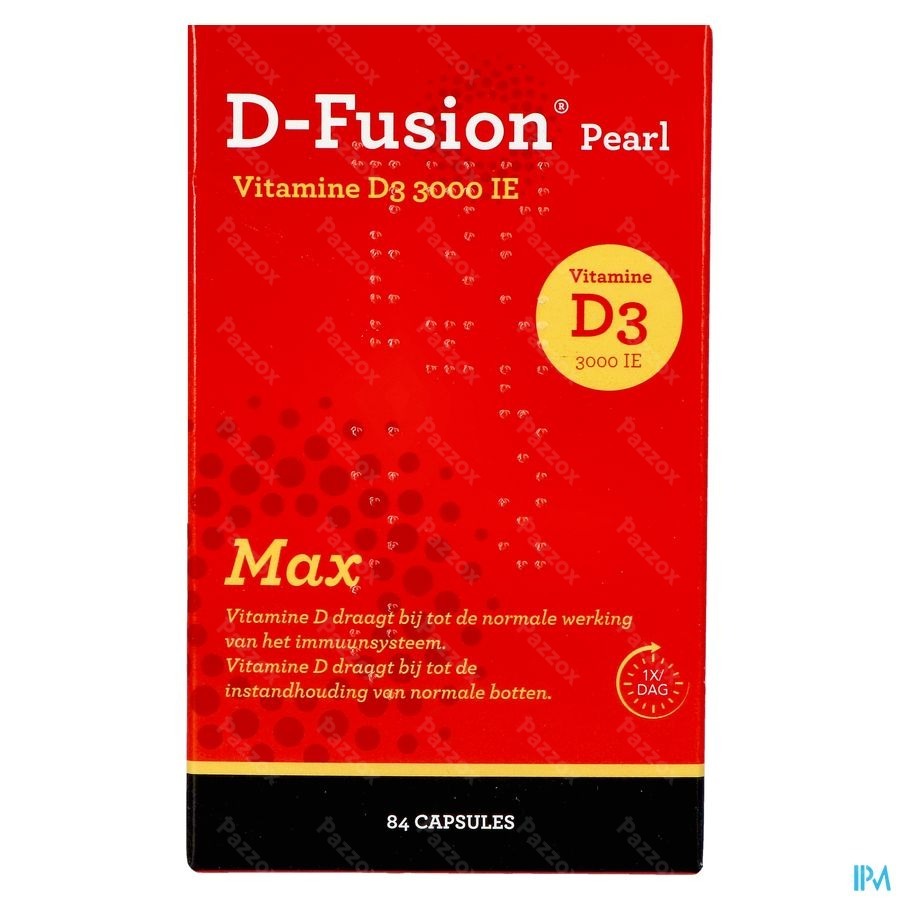 D-Fusion Pearl 3000 IU 84 Capsules
