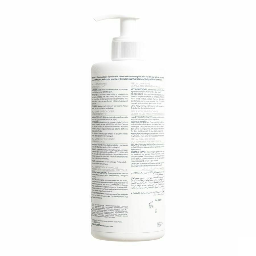 Topicrem Mela Egaliserende Ultra-hydra Melk 500ml