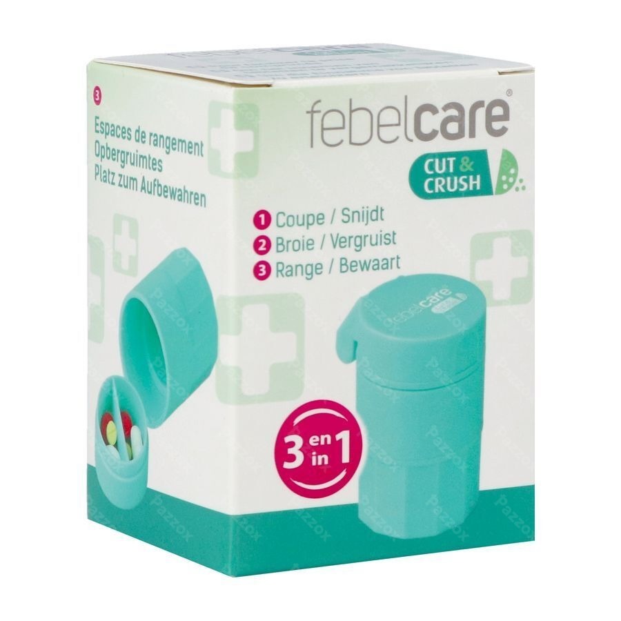 Febelcare Cut&crush Coupeur&broyeur Medicament