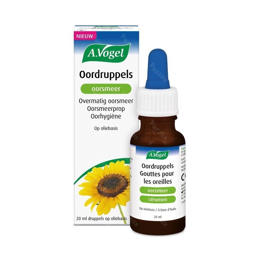 A. Vogel Oorsmeer Druppels 20ml