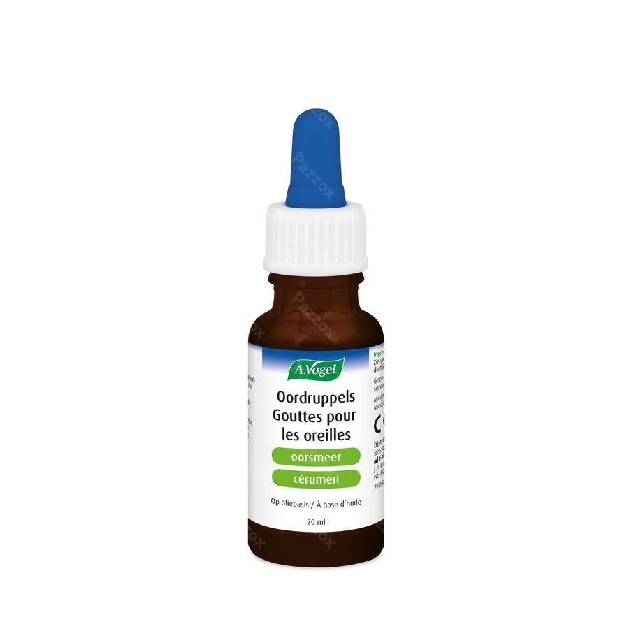 A. Vogel Oorsmeer Druppels 20ml