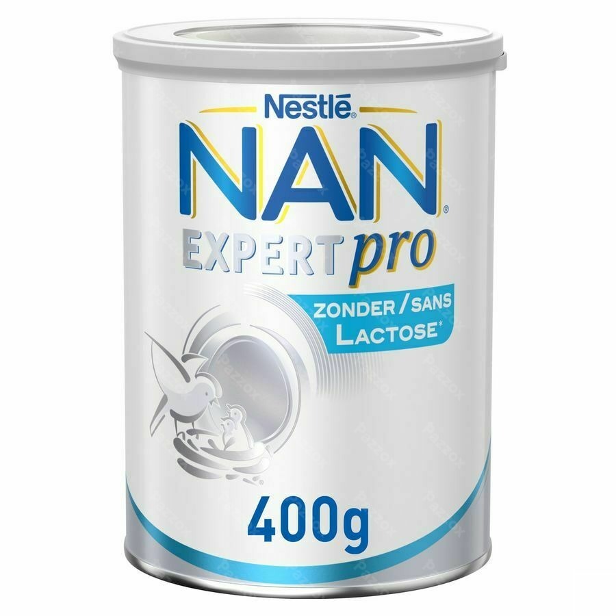 Nan ExpertPro Zonder Lactose Zuigelingenmelk Baby 0-6 Maanden 400g