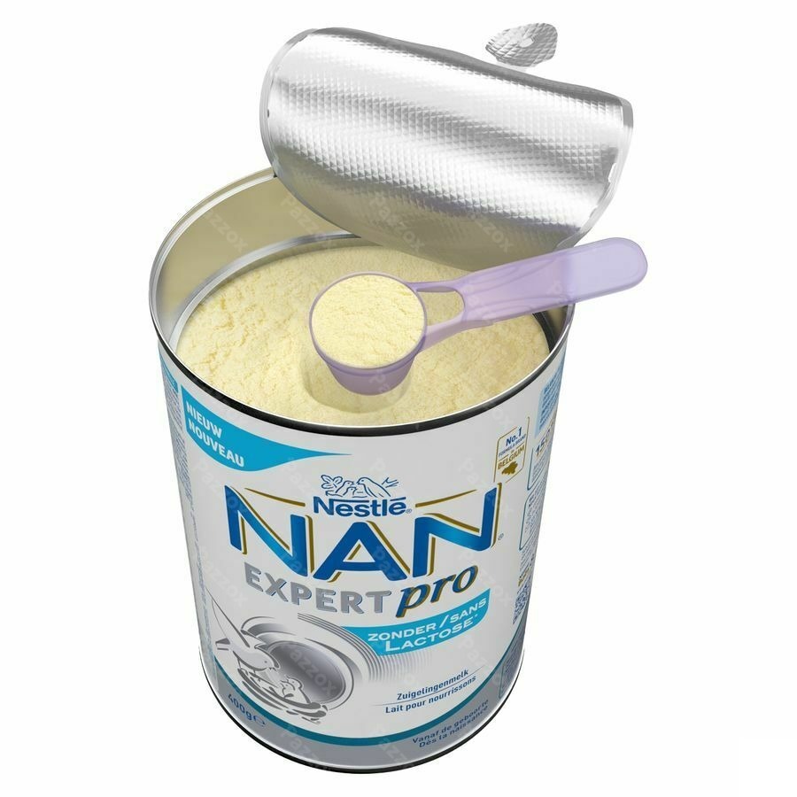 Nan ExpertPro Zonder Lactose Zuigelingenmelk Baby 0-6 Maanden 400g