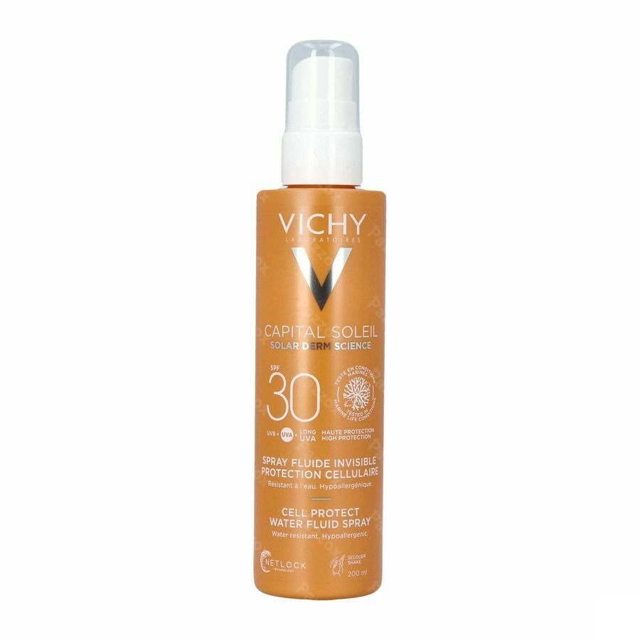 Vichy Capital Soleil Cell Protect Water Fluid Spray Waterbestendig SPF30 200ml 