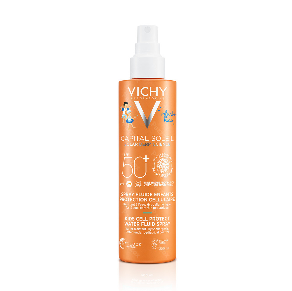Vichy Capital Soleil Kids Cell Protect Water Fluid Spray SPF50+ 200ml