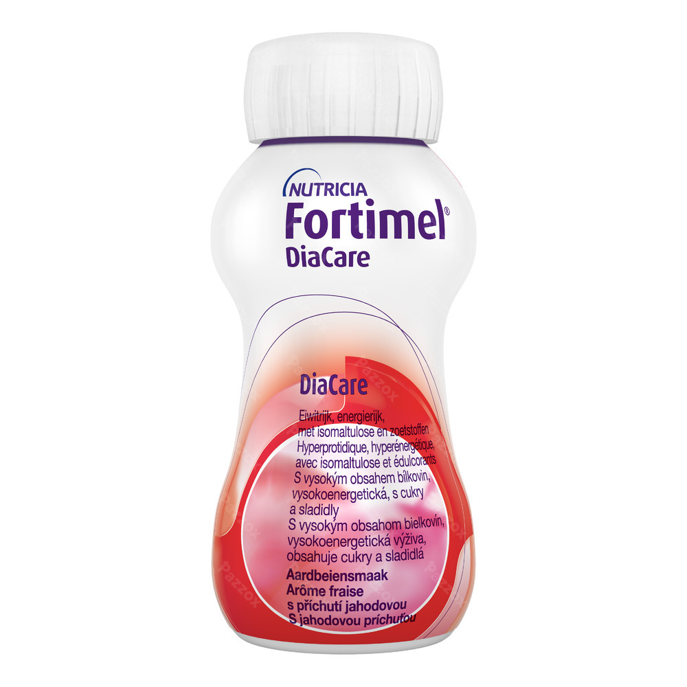 Fortimel DiaCare goût fraise Bouteilles 4x200ml