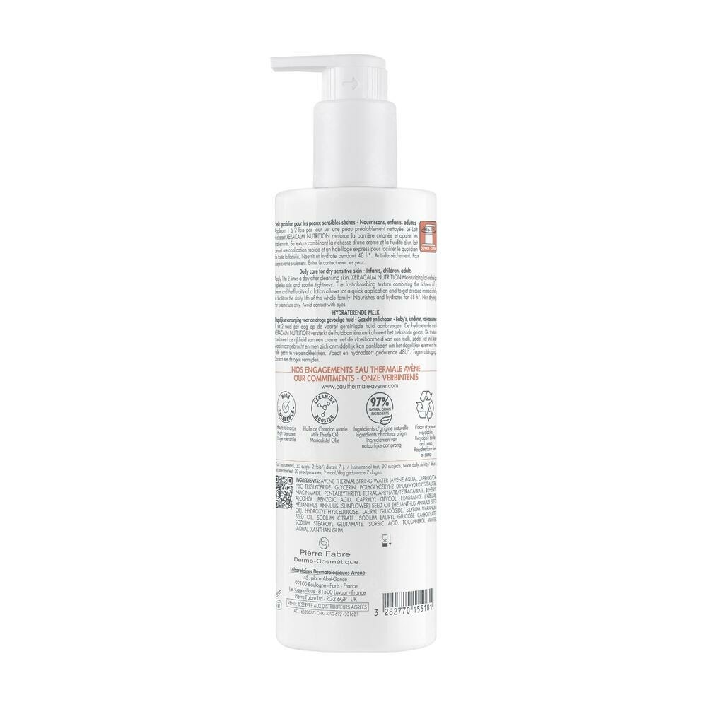 Avène Xeracalm Nutrition Hydraterende Melk 400ml
