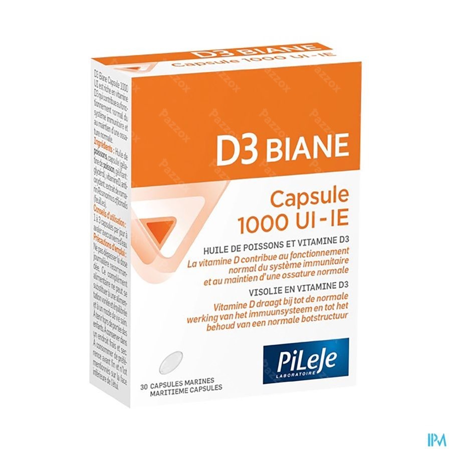 D3 Biane 1000ui Caps 30