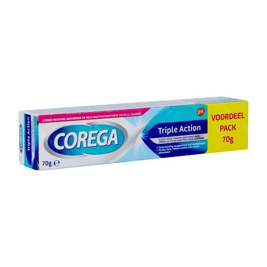 Corega Triple Action Kleefcreme 70g