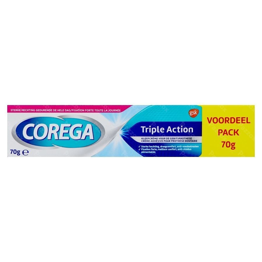 Corega Triple Action Kleefcreme 70g