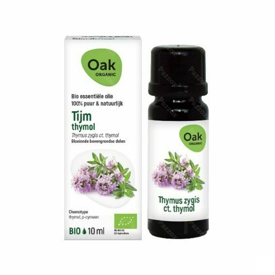 Oak Ess Olie Tijm Thymol 10ml Bio