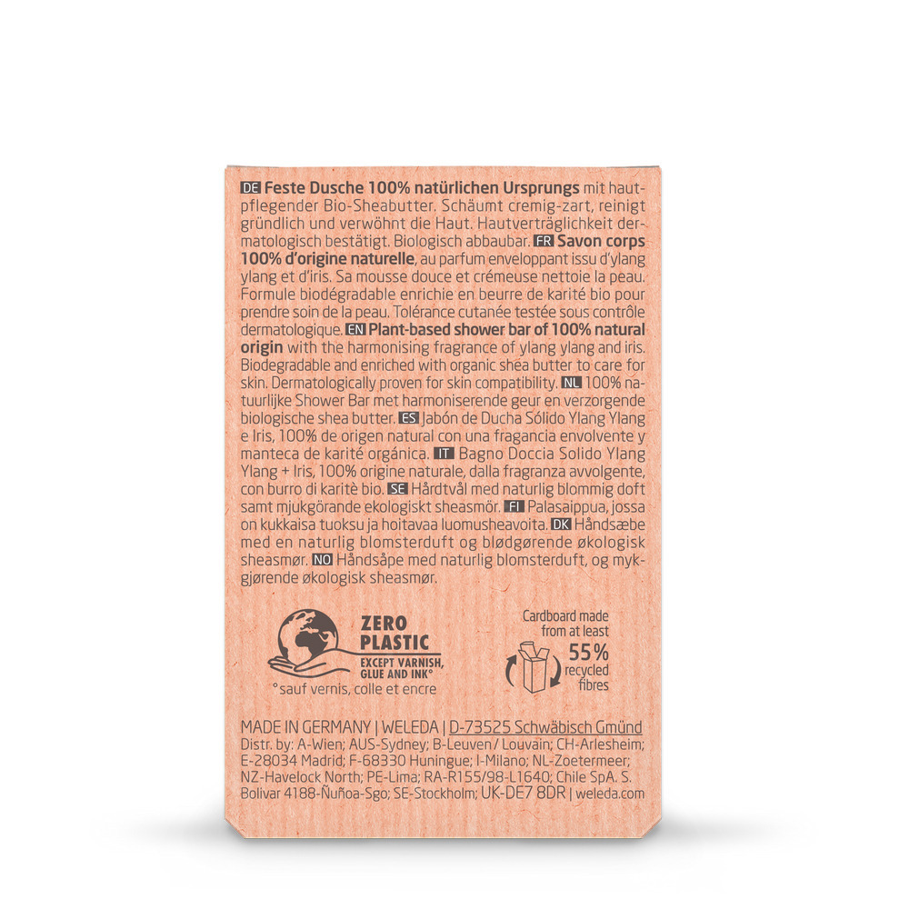 Weleda Shower Bar Ylang Ylang + Iris 75g