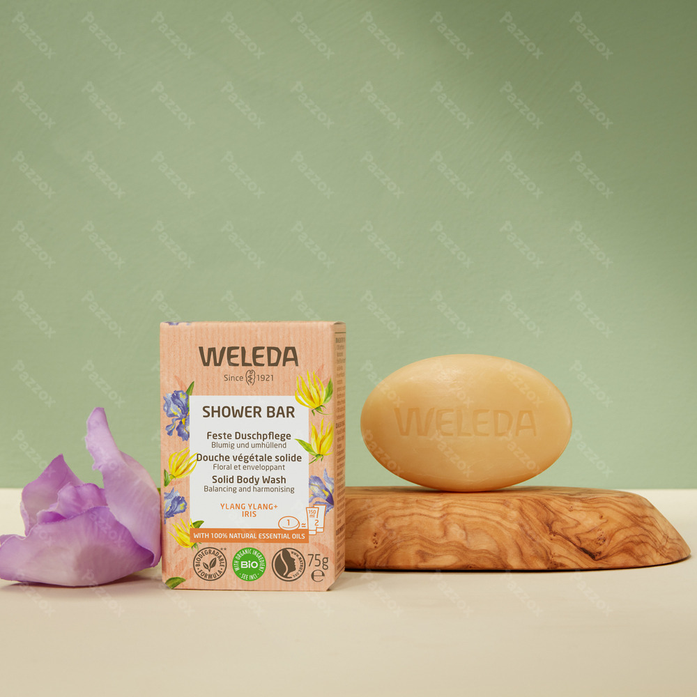 Weleda Shower Bar Ylang Ylang + Iris 75g