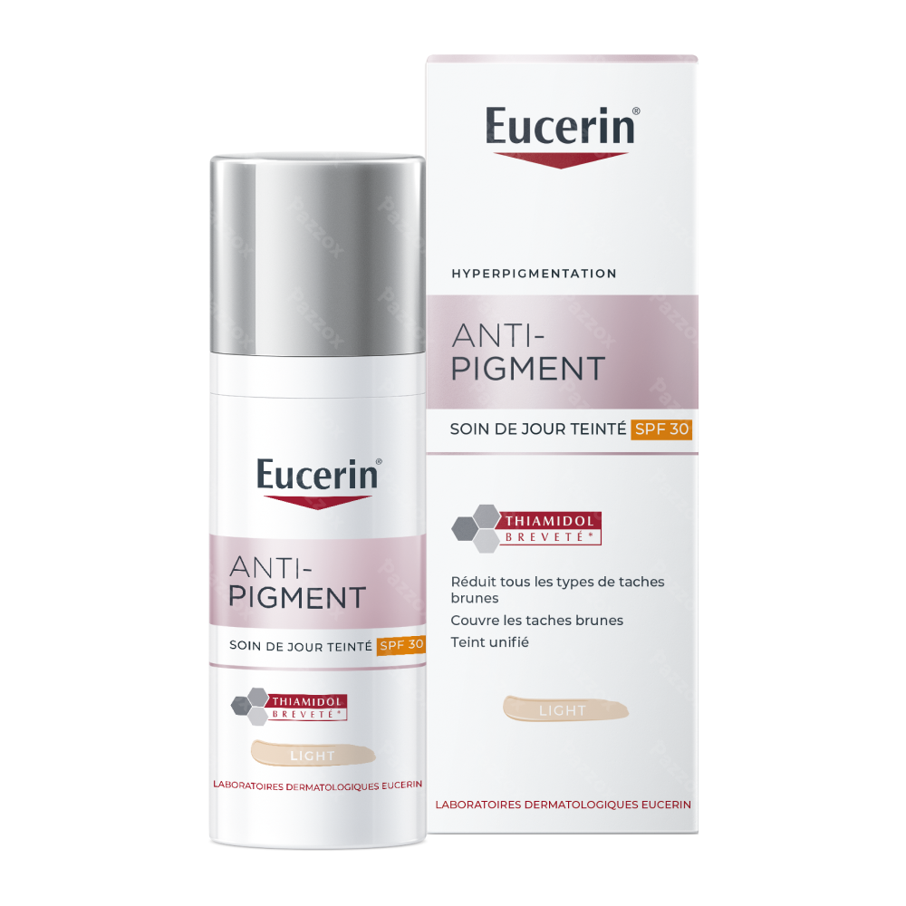 Eucerin Anti-Pigment Soin de Jour Teinté Light SPF30 Hyperpigmentation 50ml