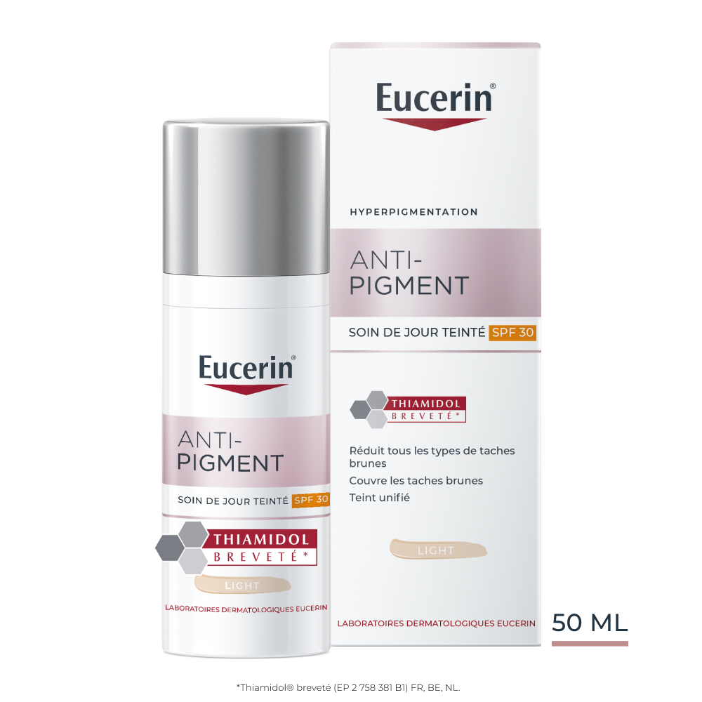 Eucerin Anti-Pigment Soin de Jour Teinté Light SPF30 Hyperpigmentation 50ml