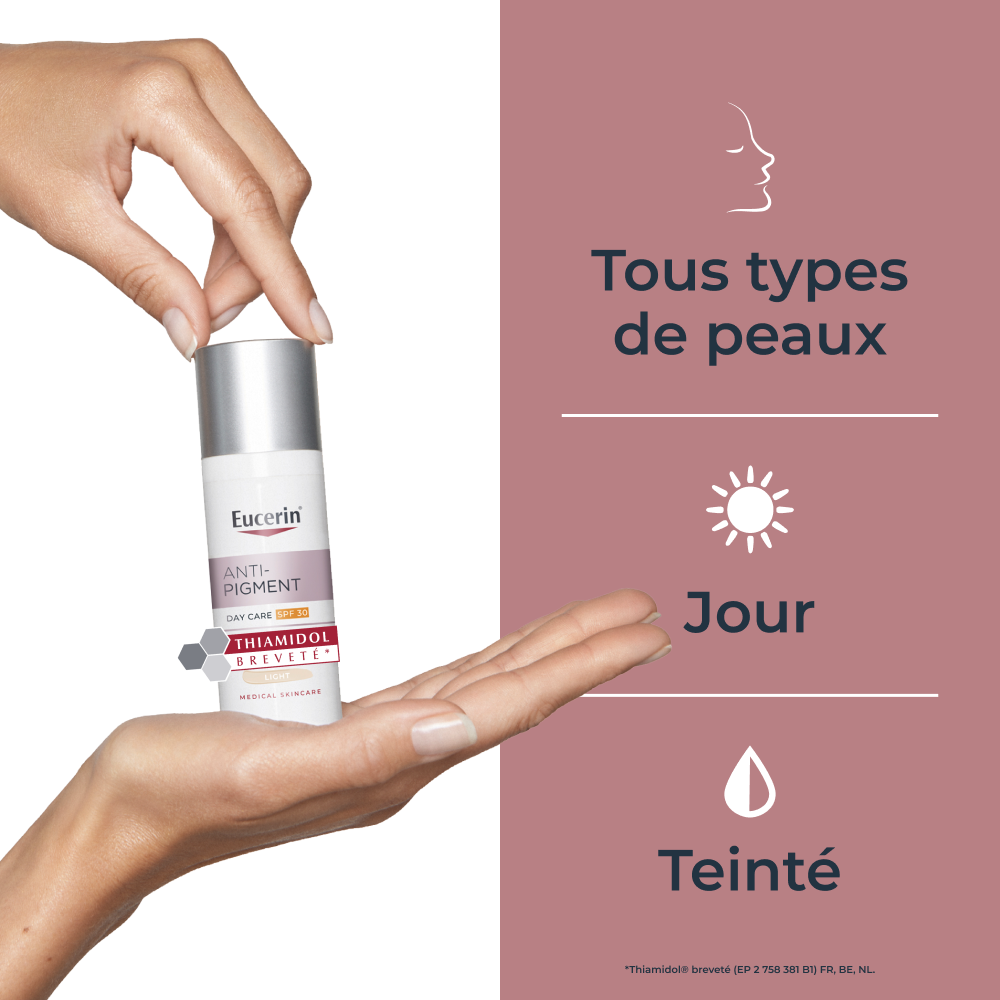 Eucerin Anti-Pigment Soin de Jour Teinté Light SPF30 Hyperpigmentation 50ml