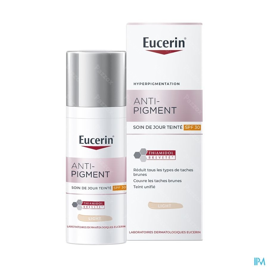 Eucerin Anti-Pigment Soin de Jour Teinté Light SPF30 Hyperpigmentation 50ml