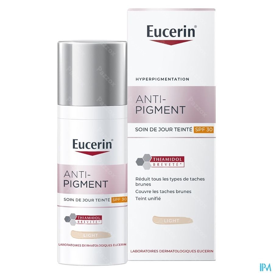 Eucerin Anti-Pigment Soin de Jour Teinté Light SPF30 Hyperpigmentation 50ml