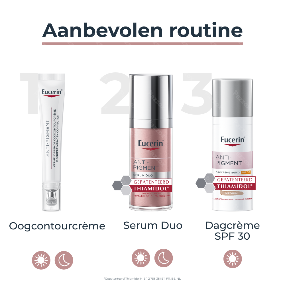 Eucerin Anti-Pigment Dagcrème SPF30 Getint Medium Hyperpigmentatie 50ml